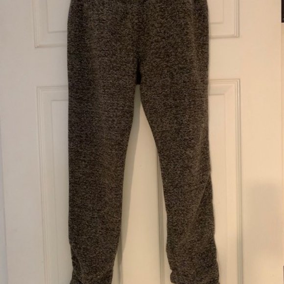 FREE PEOPLE Milo Metallic Shimmer Knit Jogger Pants - Picture 12 of 13